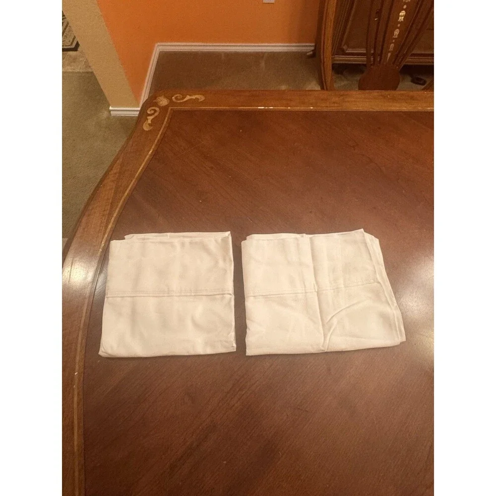 Members Mark 100% Cotton Pillow Cases Standard  Queen Size 28”X 20”